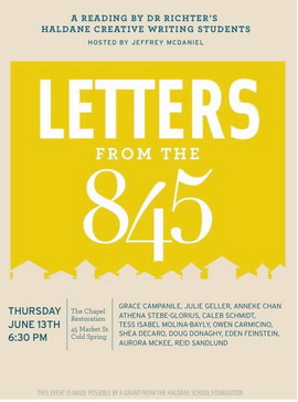 Sunset Reading Series | Letters from the 845