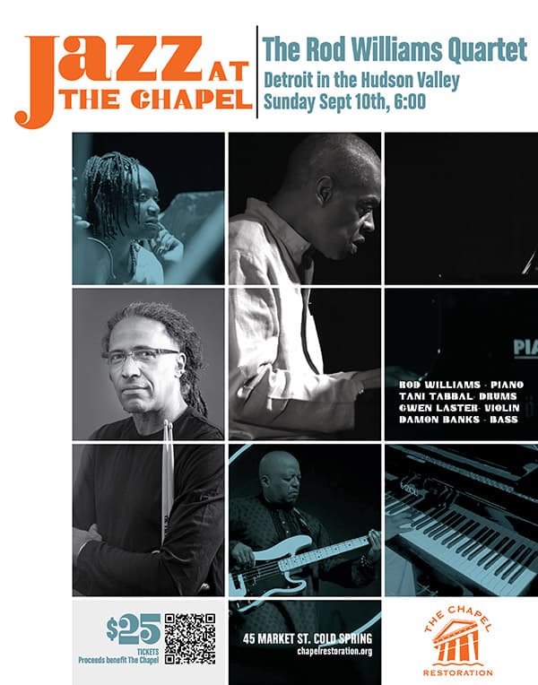 Jazz at the Chapel – 6 p.m.