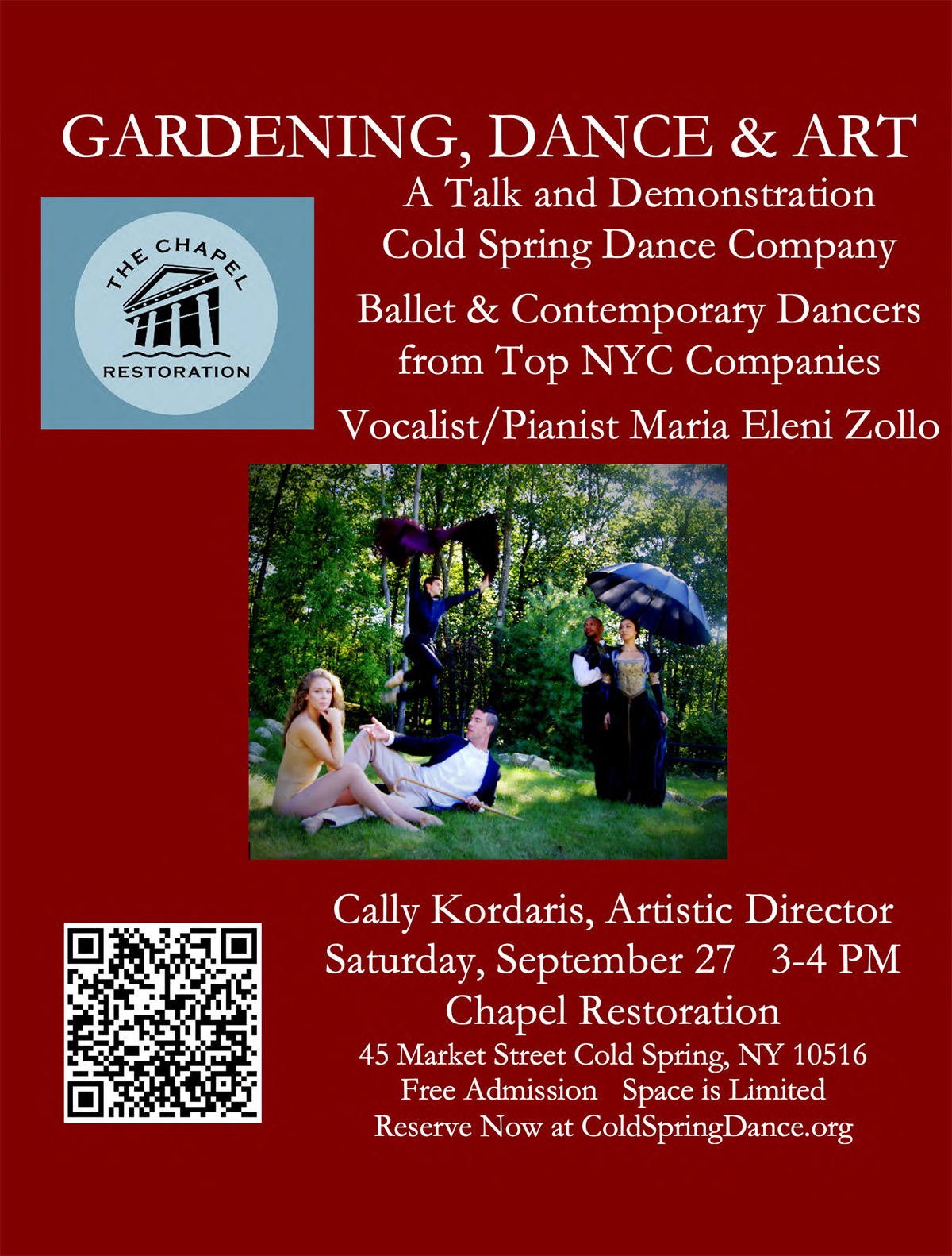 Gardening, Dance and Art – Lecture