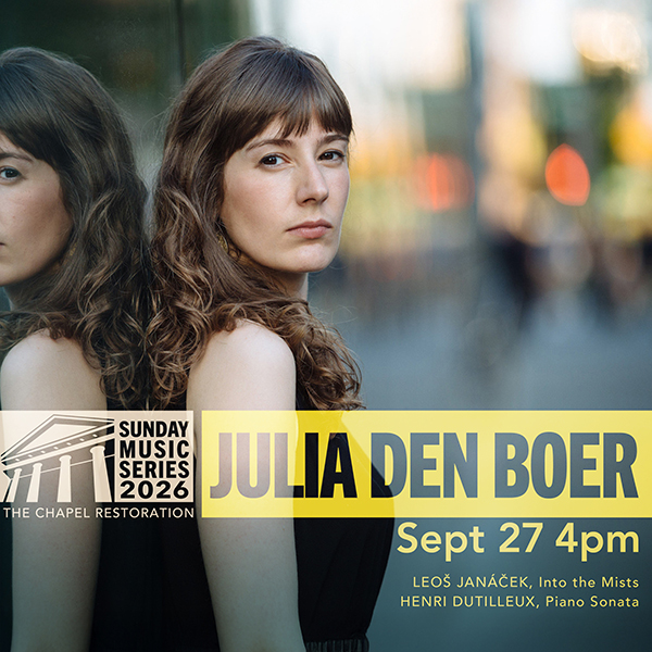 Julia Den Boer, piano