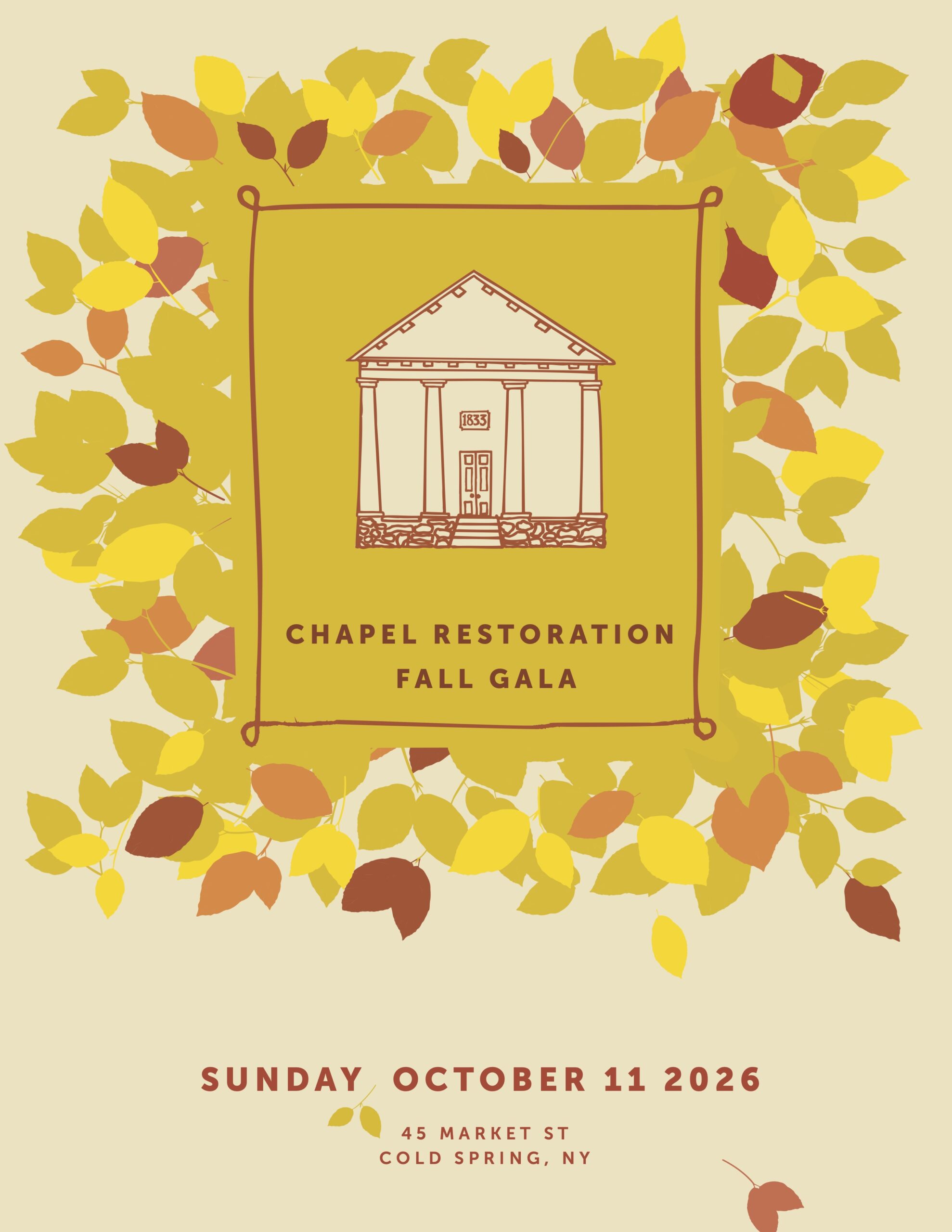 Fall Gala at The Chapel Restoration